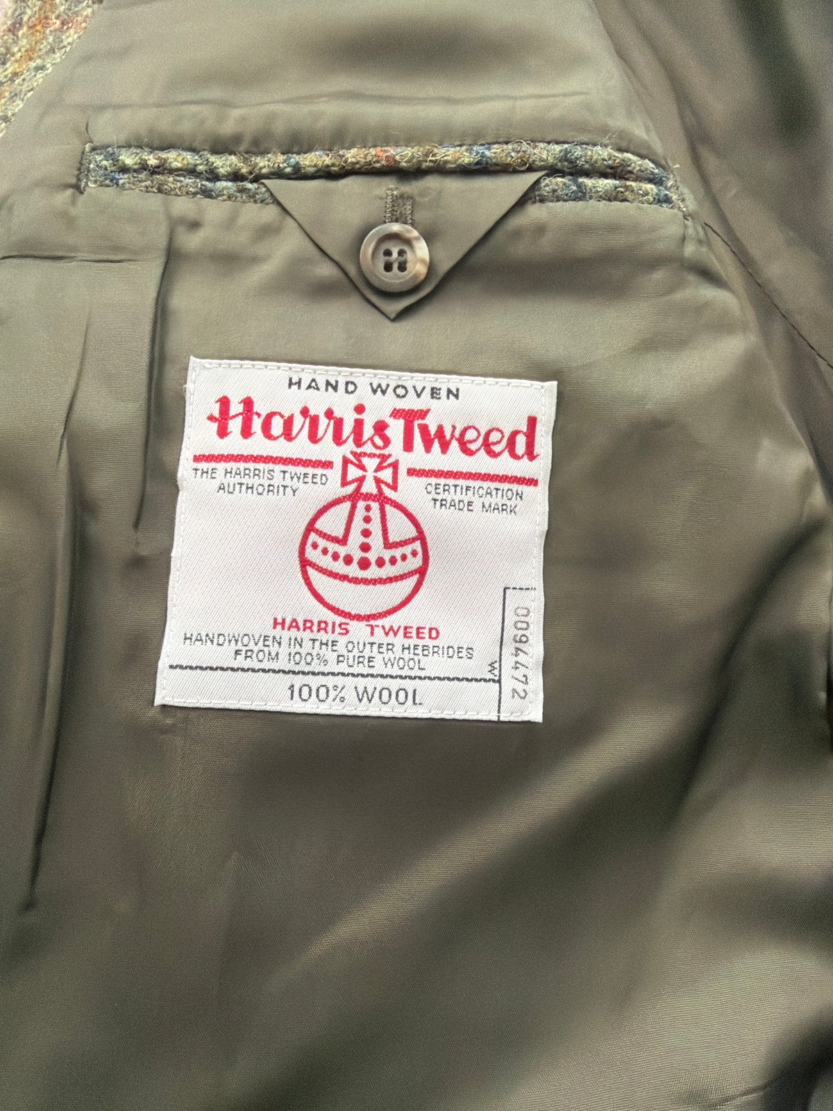 Veste Harris Tweed