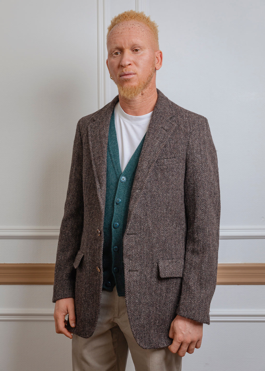 Veste tweed