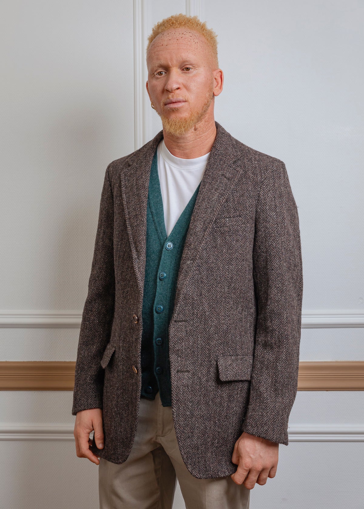 Veste tweed