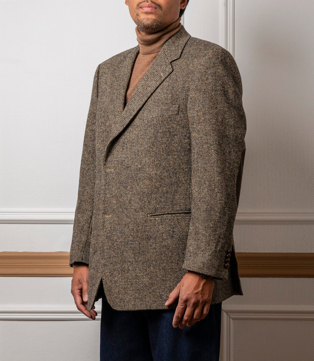 Harris Tweed herringbone blazer