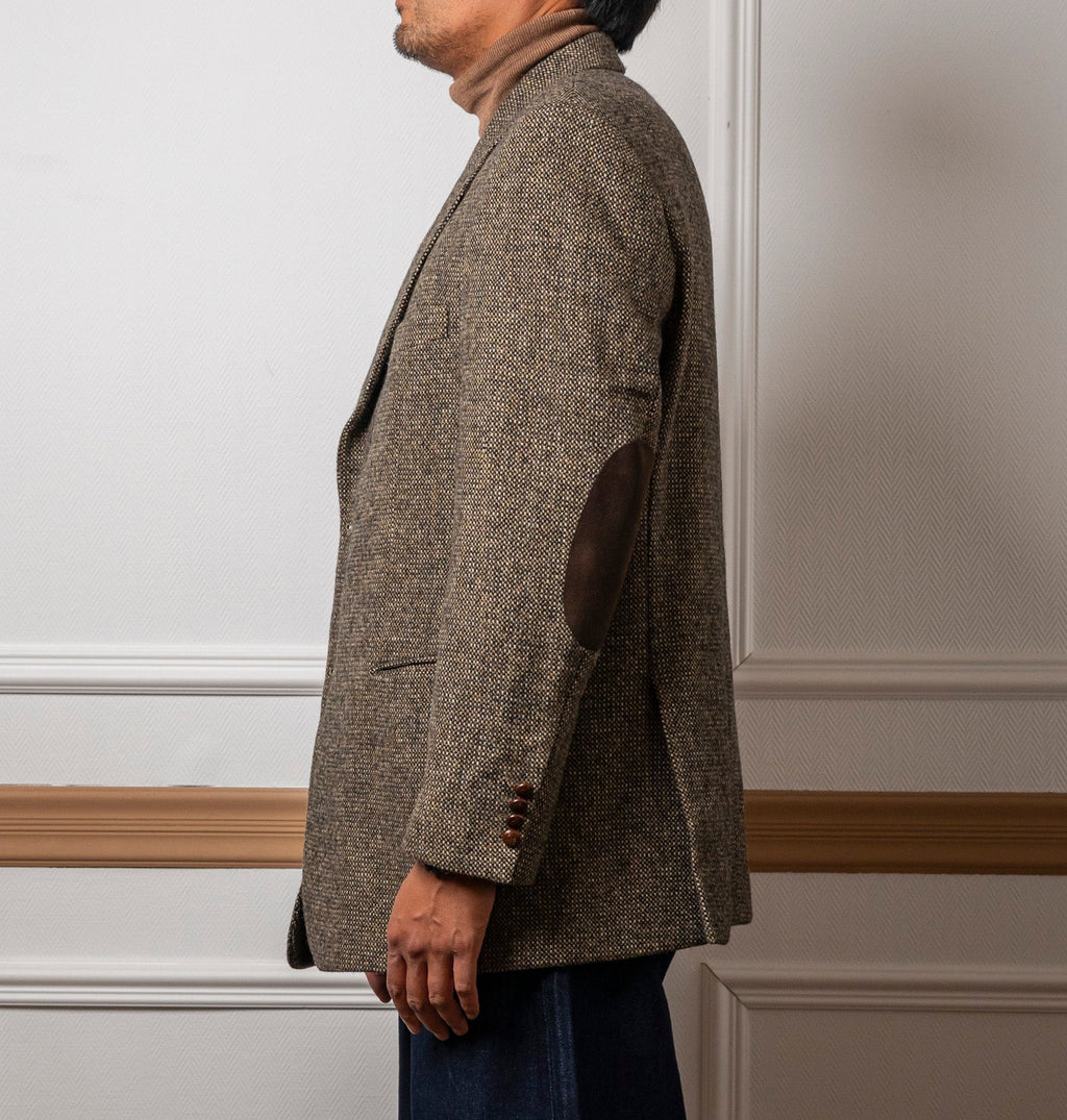 Harris Tweed herringbone blazer