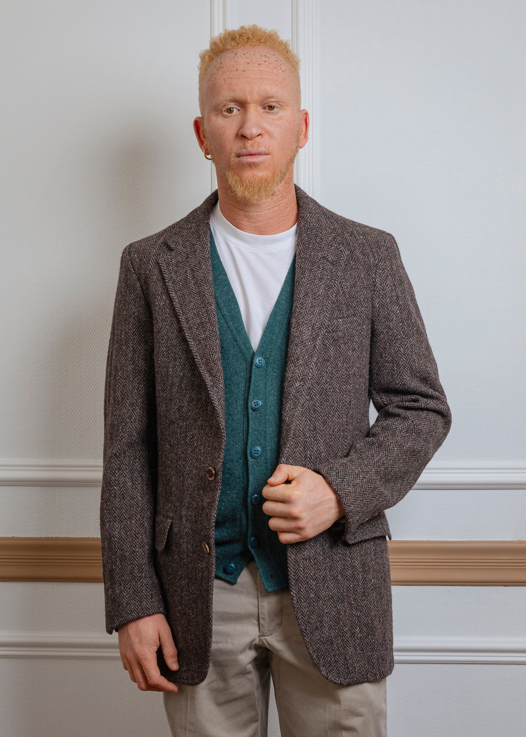 Veste tweed