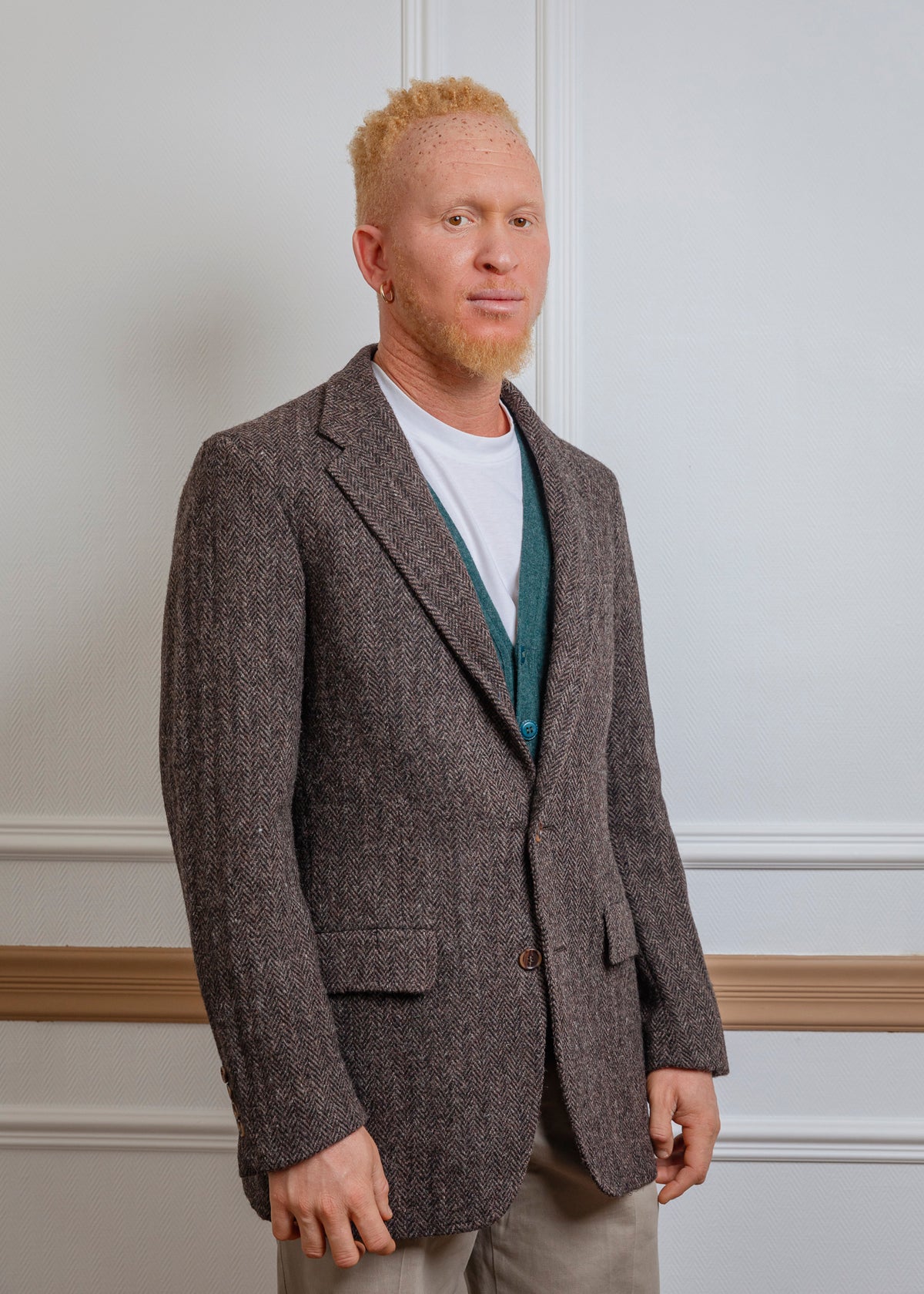 Veste tweed