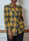 Veste vintage à carreaux